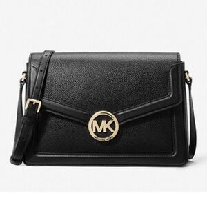 Michael Kors Jessie Medium Pebbled Leather Bag